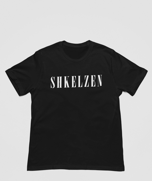 SHKELZEN FONT T-SHIRT – T-Shirt Adult